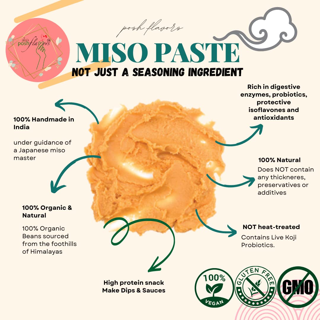 Alla's Posh Flavors Non-Soy Chickpea Miso Paste – Authentic